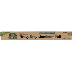Eco-Friendly Heavy Duty Aluminum Foil - 12 Pack (30 Sq. Ft. Rolls) - 100% Recycled, 15.75” Wide Tin Foil for Baking, Grilling, and Cooking