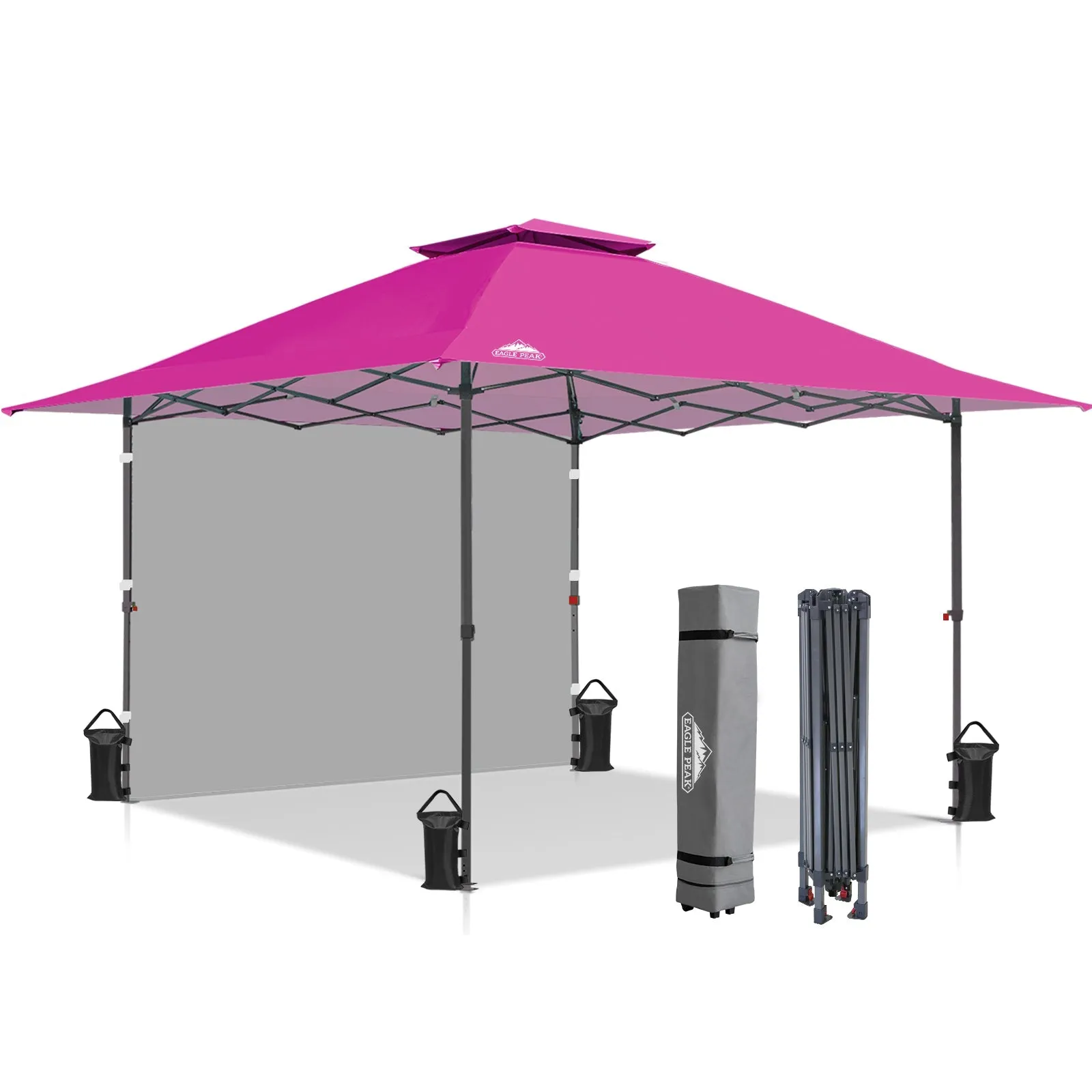 13x13 Pop Up Canopy Tent With Sidewall