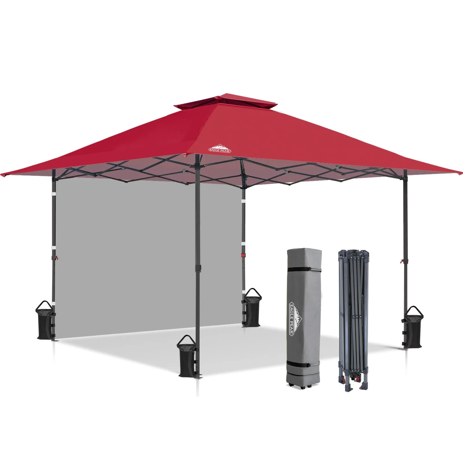 13x13 Pop Up Canopy Tent With Sidewall