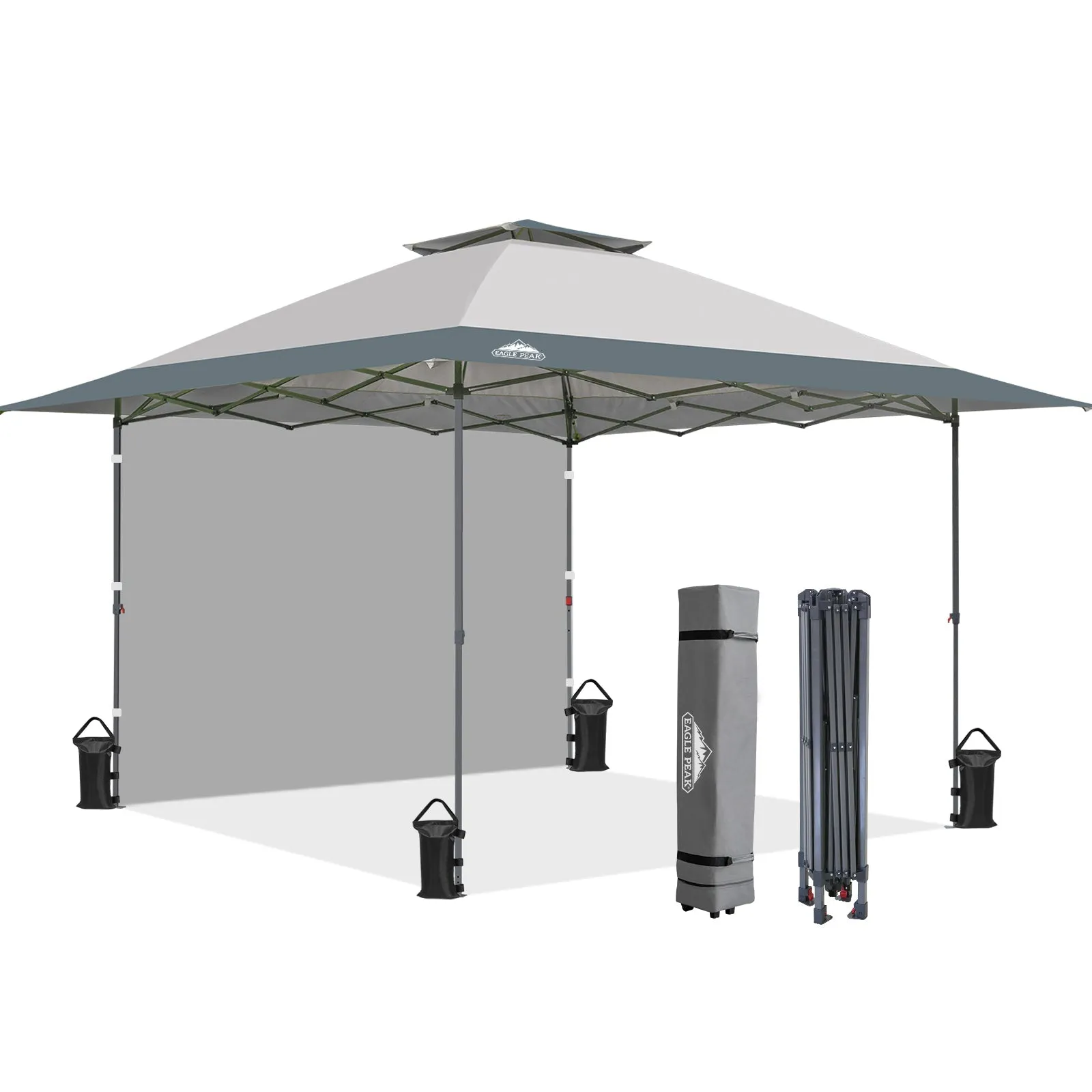 13x13 Pop Up Canopy Tent With Sidewall