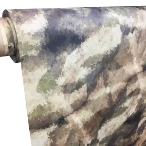 1.9 oz PU Coated Ripstop Polyester - A-TACs AU Camo