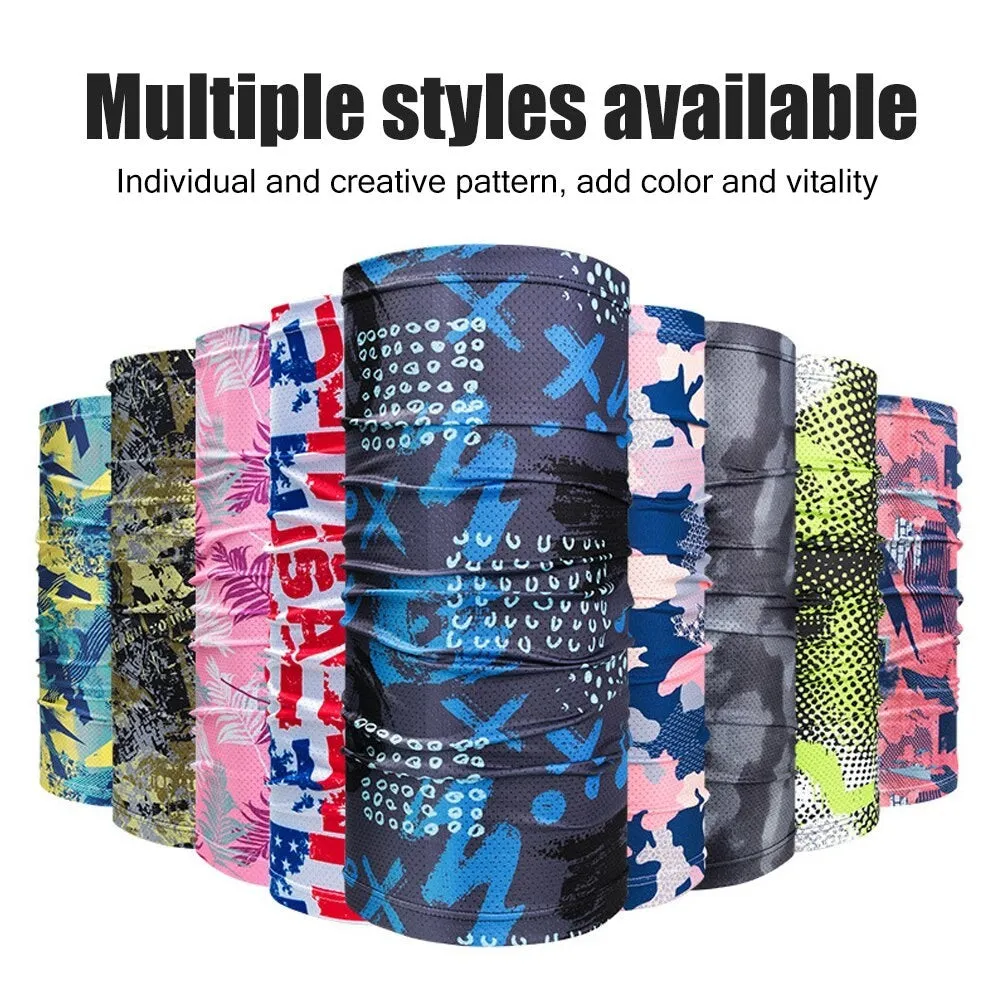 1pc Multipurpose Windproof Elastic Face Mask for Outdoor