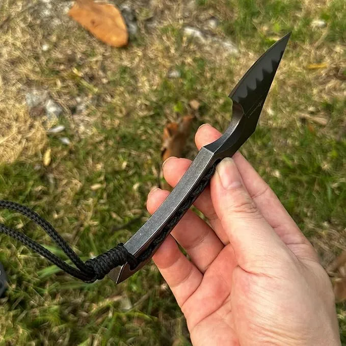 9CR18MOV Steel Mini Axe Tool With Sheath Tactical Military Survival Knives Fixed Blade Small Outdoor Camp Hatchet Camping Hunting Knife For Men EDC