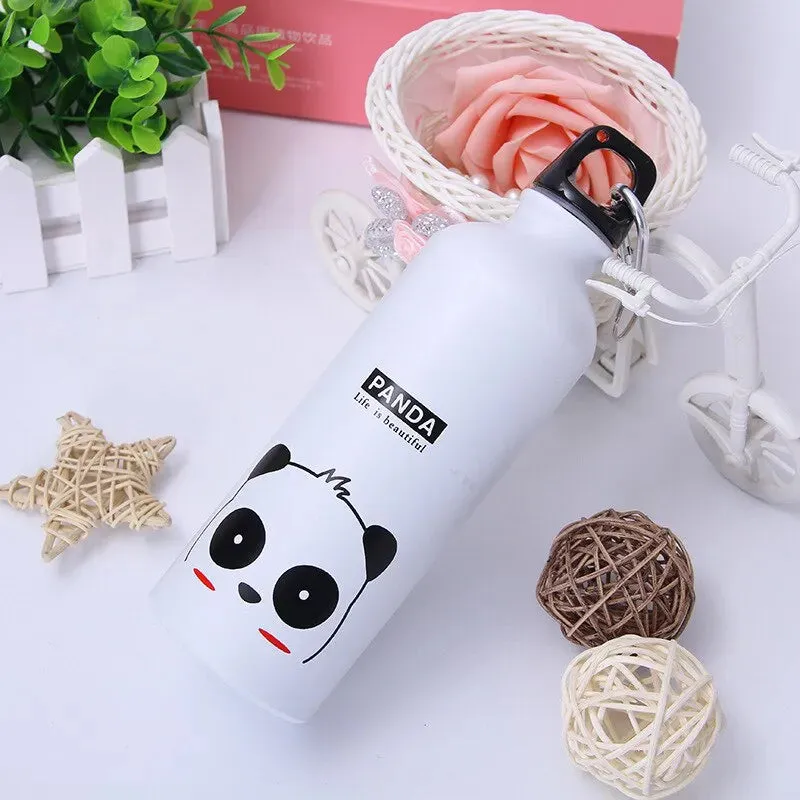 Adorable Animal Design Portable Water Bottle for Kids Outdoor Activities