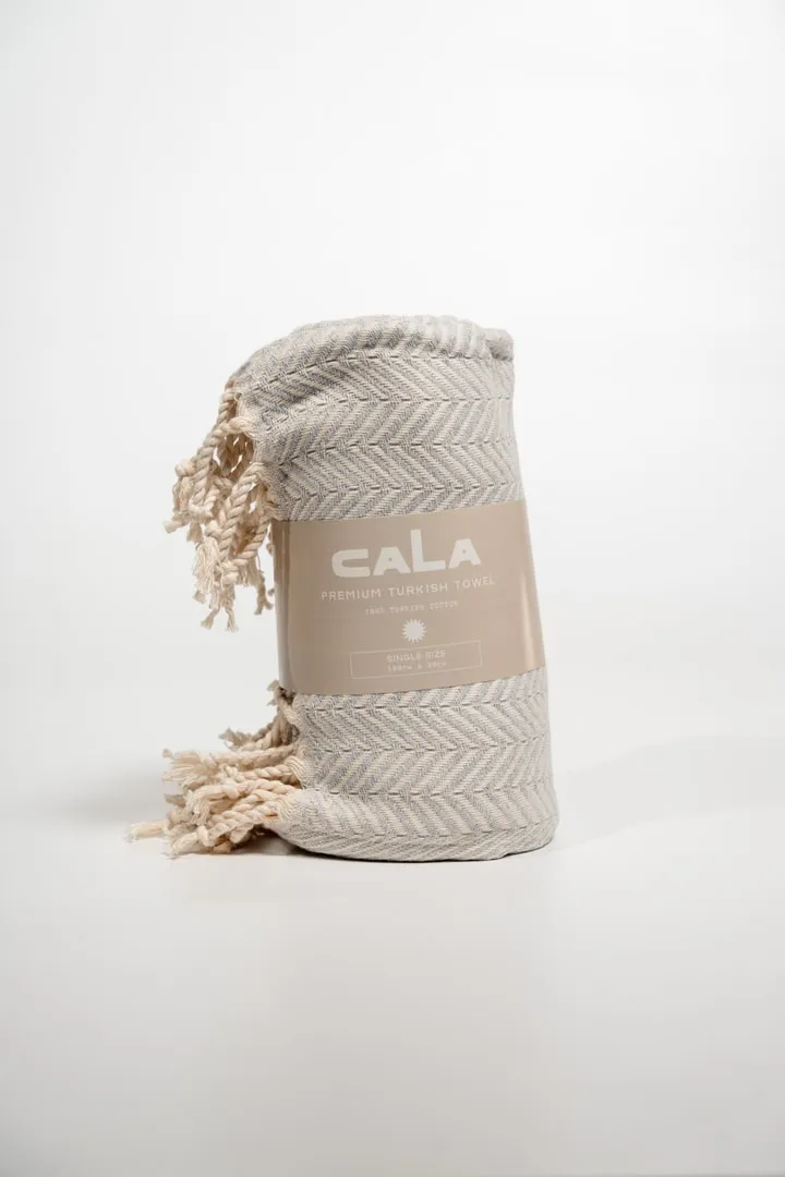 Adults Hooded Towel - Light Grey