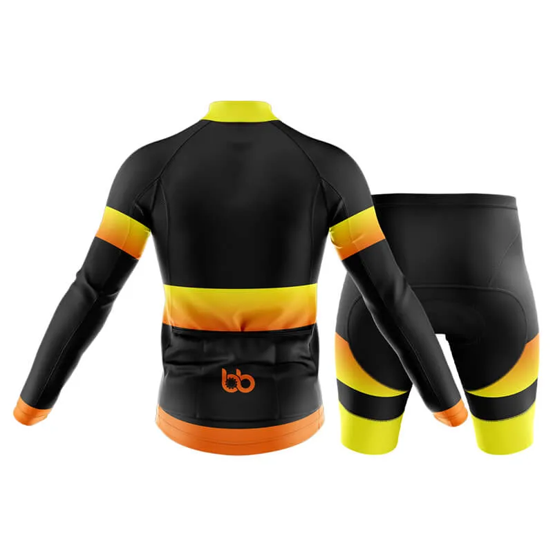 BB Gradient Club Cycling Kit (Yellow-Orange)