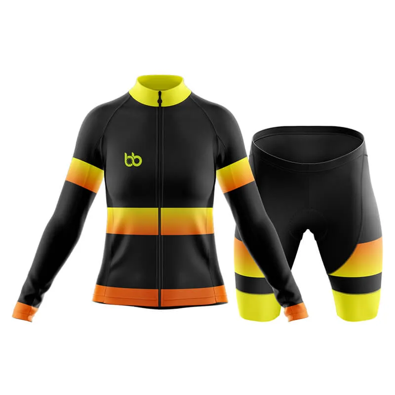 BB Gradient Club Cycling Kit (Yellow-Orange)