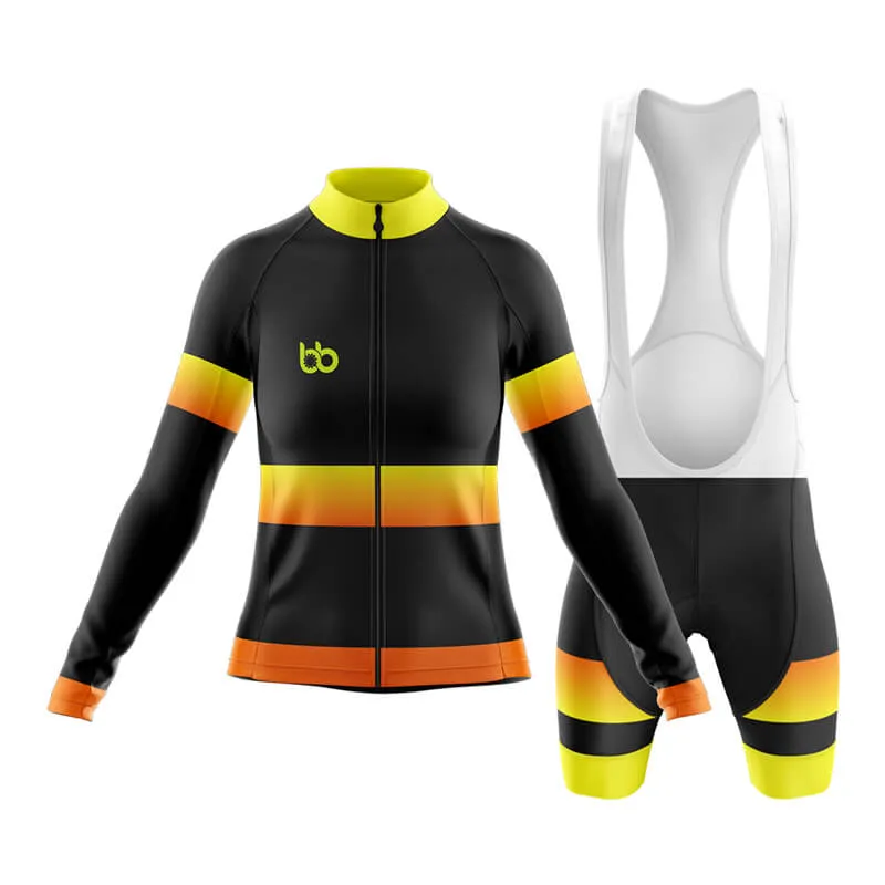 BB Gradient Club Cycling Kit (Yellow-Orange)