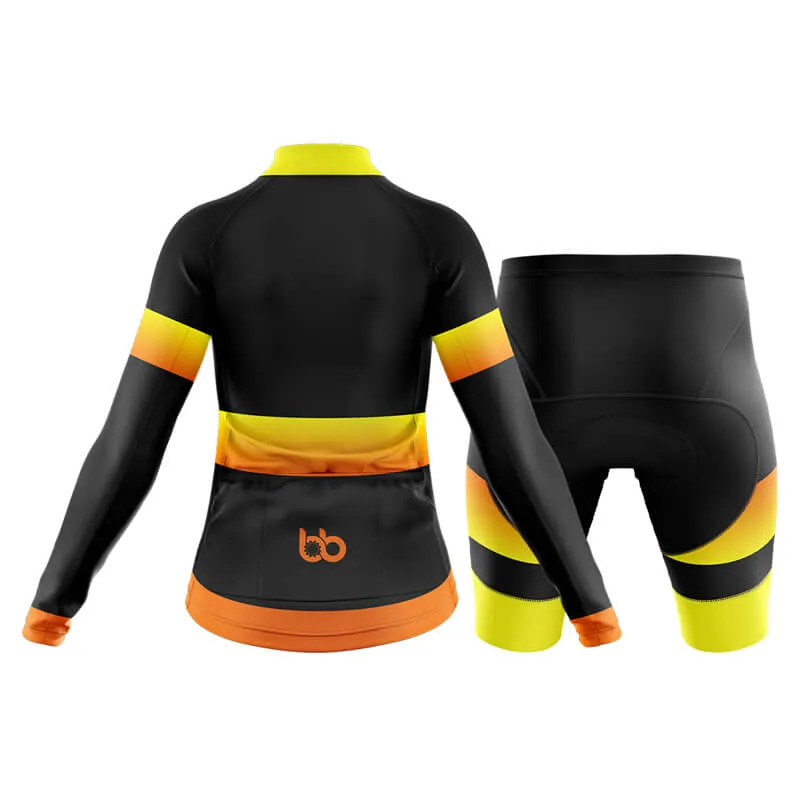 BB Gradient Club Cycling Kit (Yellow-Orange)