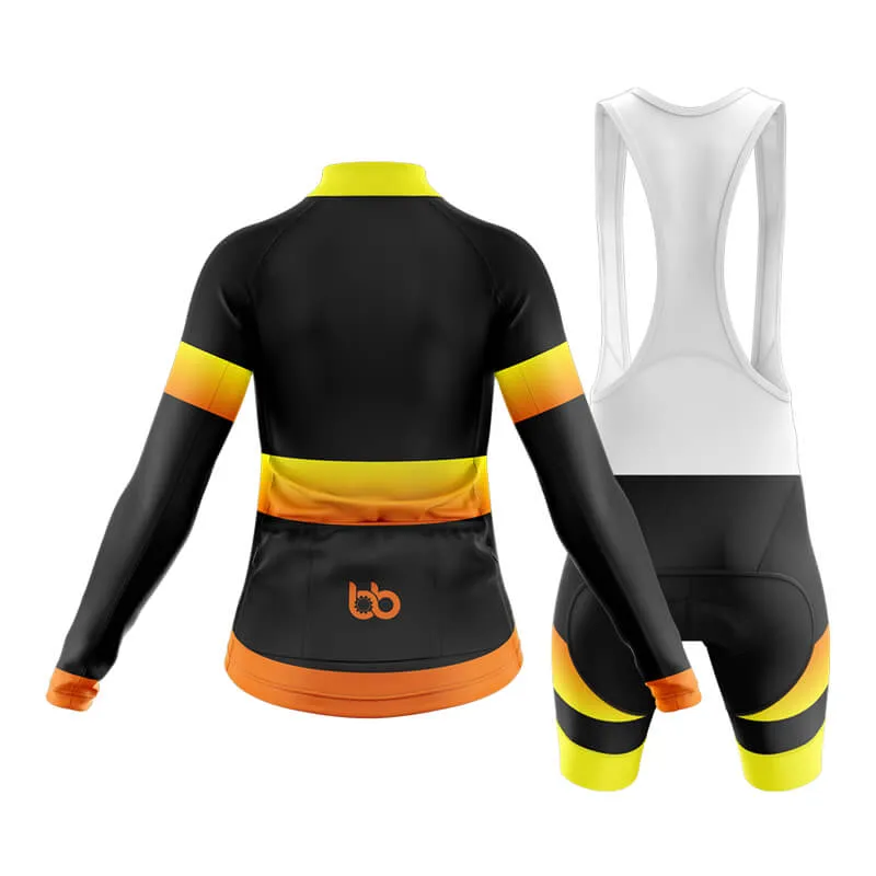 BB Gradient Club Cycling Kit (Yellow-Orange)
