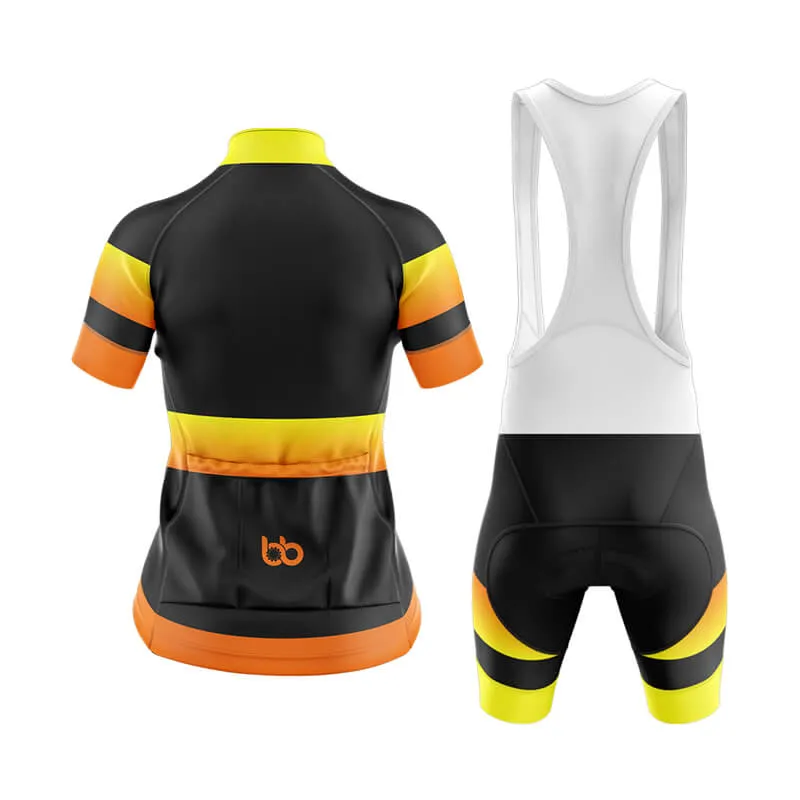 BB Gradient Club Cycling Kit (Yellow-Orange)