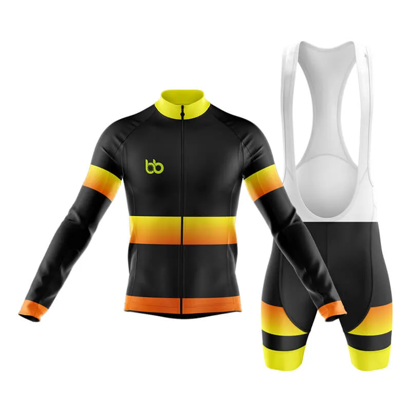 BB Gradient Club Cycling Kit (Yellow-Orange)