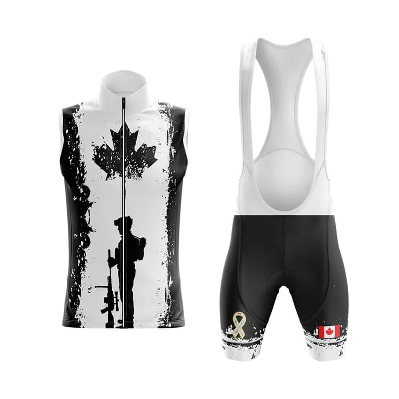 Canadian Veteran (Black) Club Cycling Kit