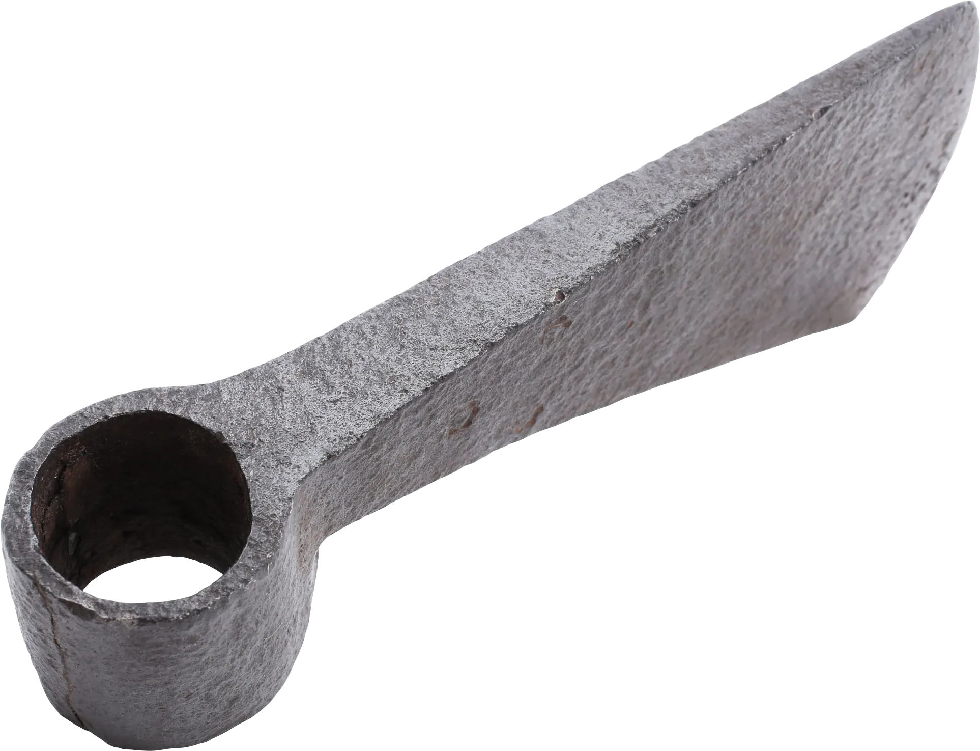 COLONIAL AMERICAN, REVOLUTIONARY WAR ROUND POLL CAMP AXE