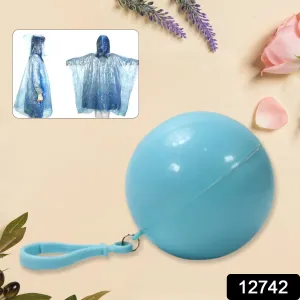 Disposable Kids Raincoat with Hood, Travel-Friendly