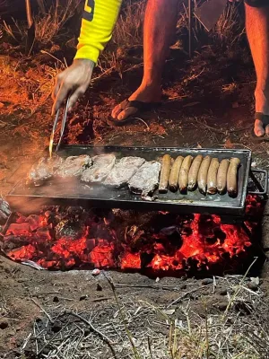 Folding BBQ Hot Plate