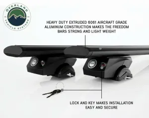 Freedom Cross Bars System for OVS Factory Side Rail Mount