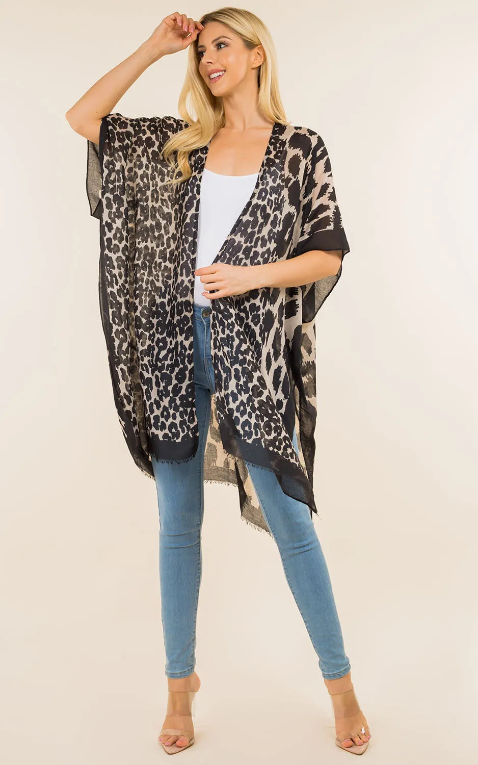 KP4118 Kimono Cover Up