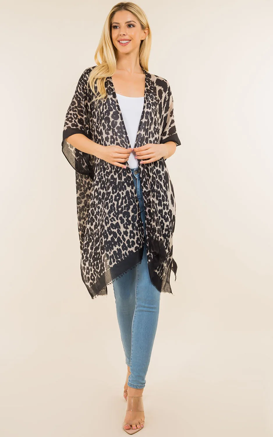 KP4118 Kimono Cover Up