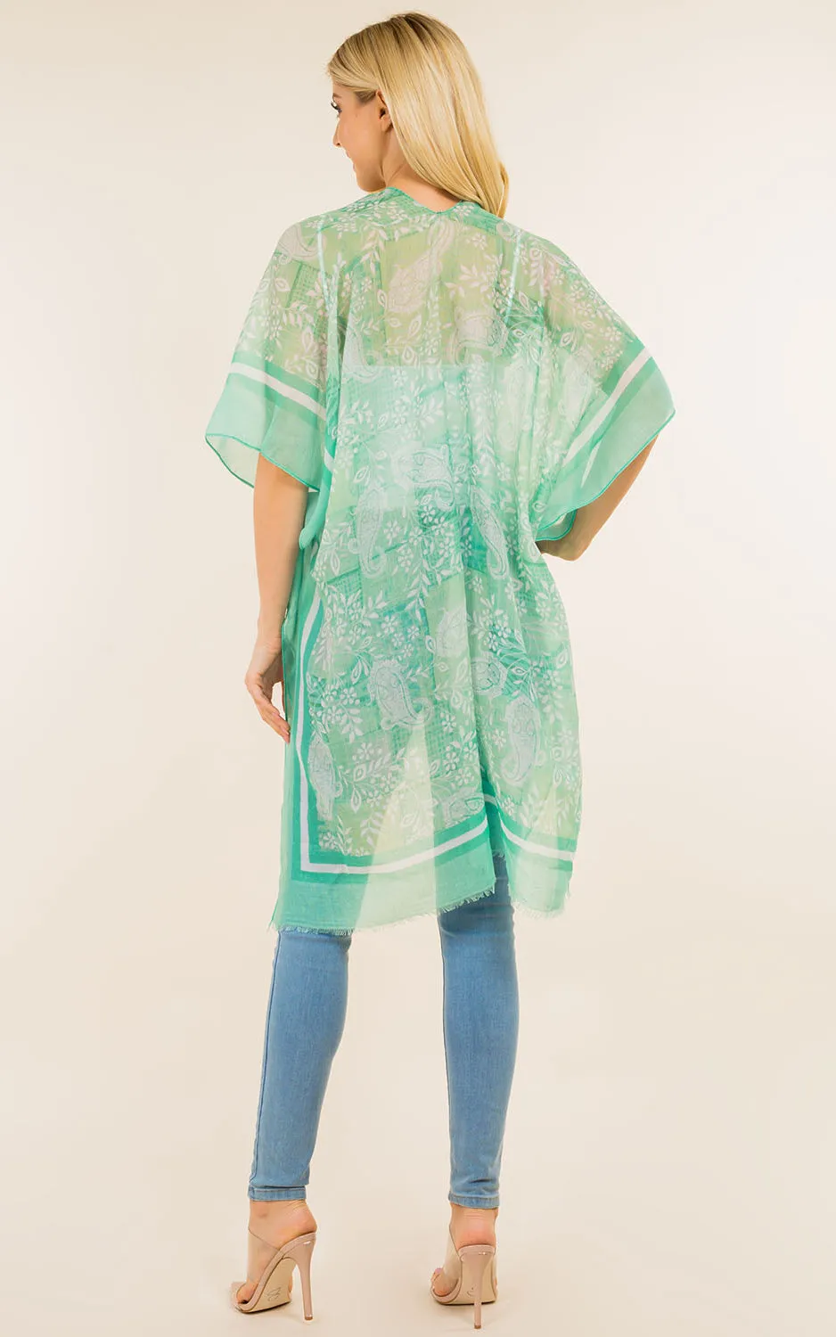 KP4120 Kimono Cover Up