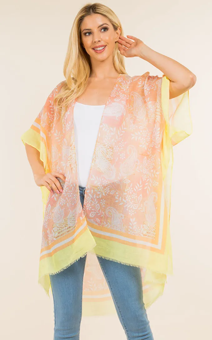 KP4120 Kimono Cover Up