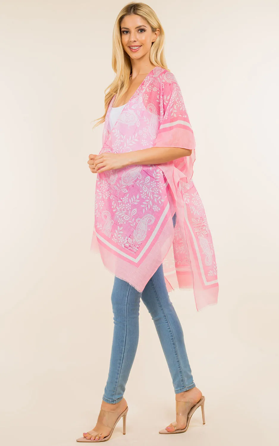 KP4120 Kimono Cover Up