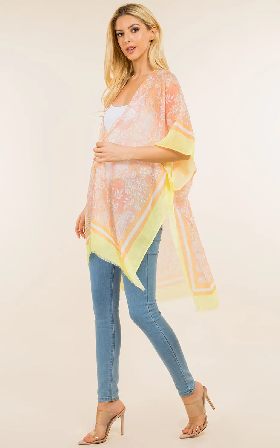 KP4120 Kimono Cover Up