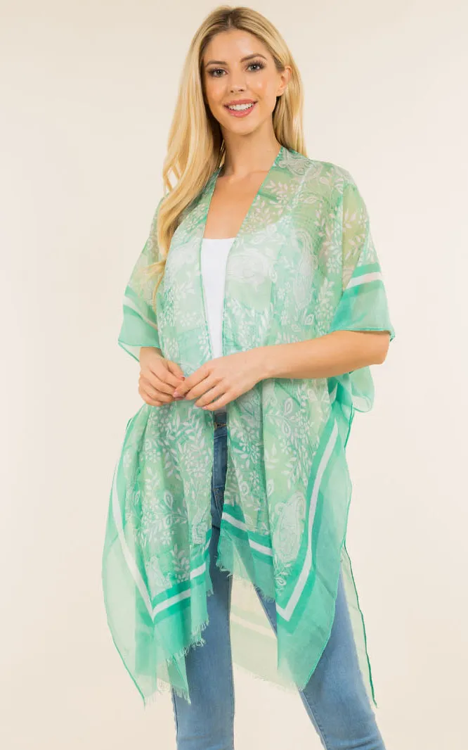 KP4120 Kimono Cover Up