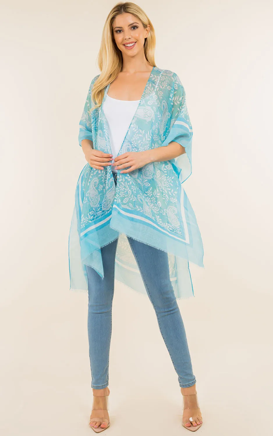 KP4120 Kimono Cover Up