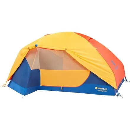 Limelight Tent: 3 Person, 3 Season Marmot, Solar/Red Sun