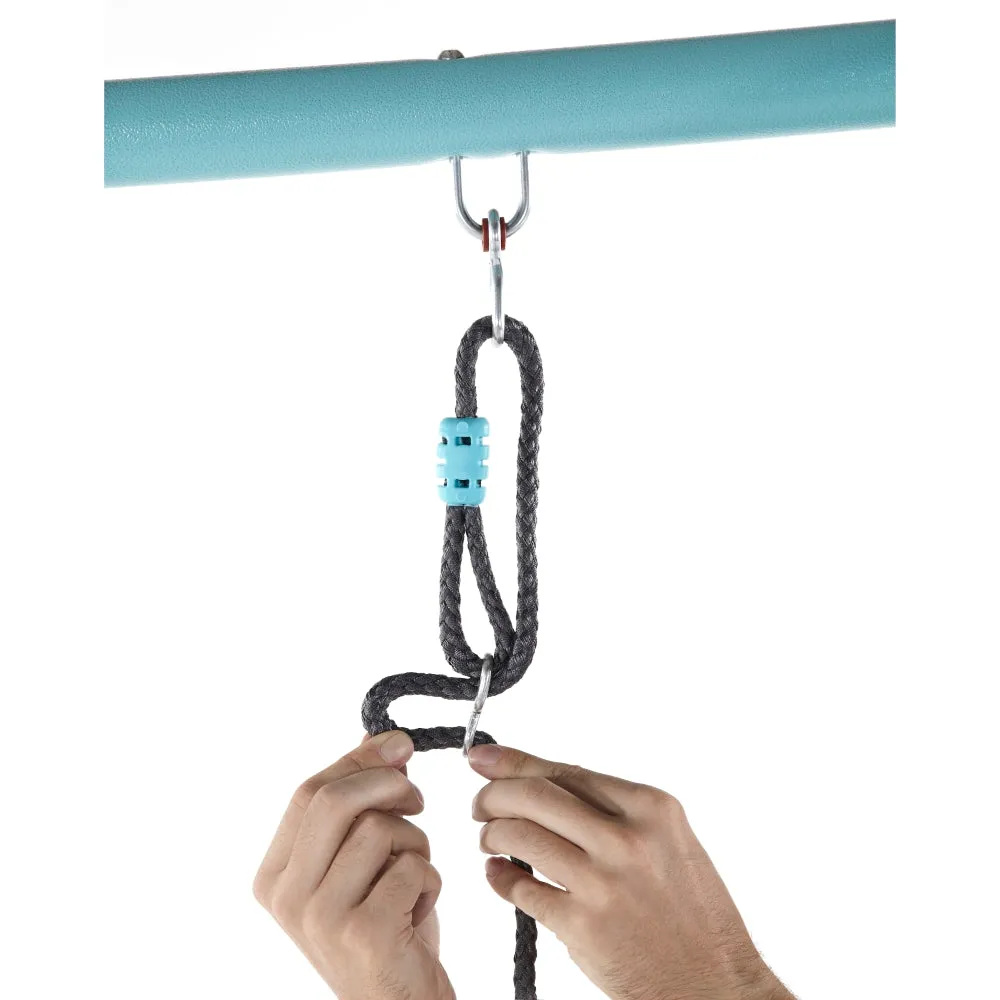Plum Premium Metal Single Swing and Glider With Mist
