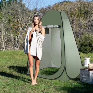 Portable Outdoor Camping Tent Changing Fitting Room Mobile Toilet