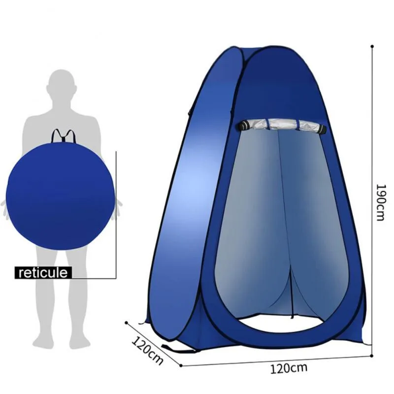 Portable Outdoor Camping Tent Changing Fitting Room Mobile Toilet