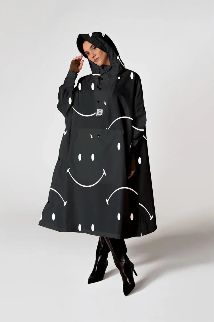 Rainkiss Poncho - Classic Smiley