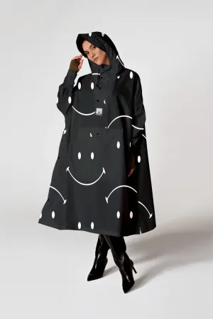 Rainkiss Poncho - Classic Smiley