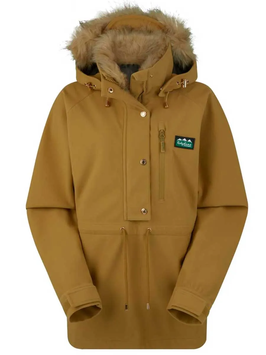 RIDGELINE Womens Monsoon Nordic Smock - Teak
