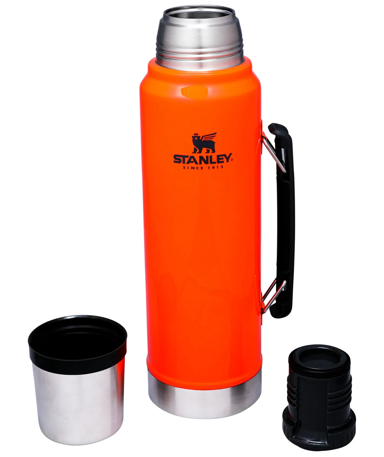 STANLEY CLASSIC BOTTLE 1L/1.1OT B/ORANGE