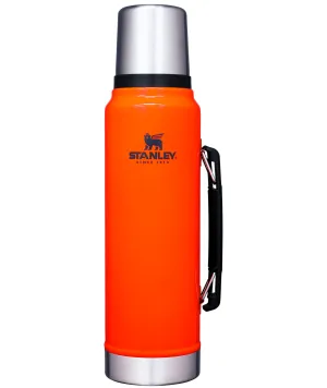 STANLEY CLASSIC BOTTLE 1L/1.1OT B/ORANGE