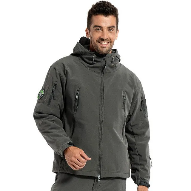 Tad 4.0 Gear Tactical Soft Shell Camouflage Outdoors Hike Jacket Men Army Militar Waterproof Hunter Clothes Set Military Jacket