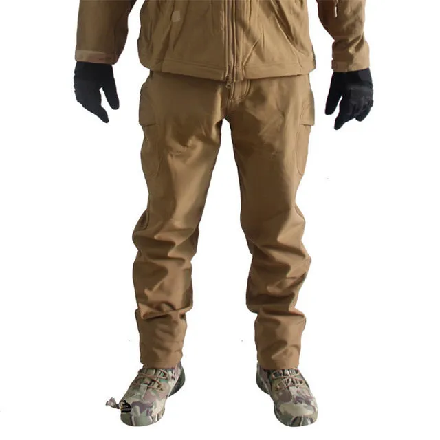 Tad 4.0 Gear Tactical Soft Shell Camouflage Outdoors Hike Jacket Men Army Militar Waterproof Hunter Clothes Set Military Jacket