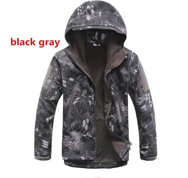 Tad 4.0 Gear Tactical Soft Shell Camouflage Outdoors Hike Jacket Men Army Militar Waterproof Hunter Clothes Set Military Jacket