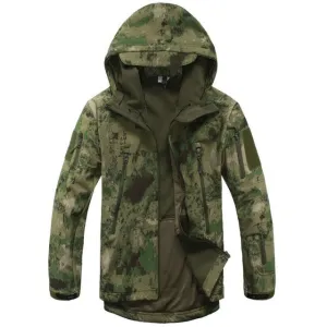 Tad 4.0 Gear Tactical Soft Shell Camouflage Outdoors Hike Jacket Men Army Militar Waterproof Hunter Clothes Set Military Jacket