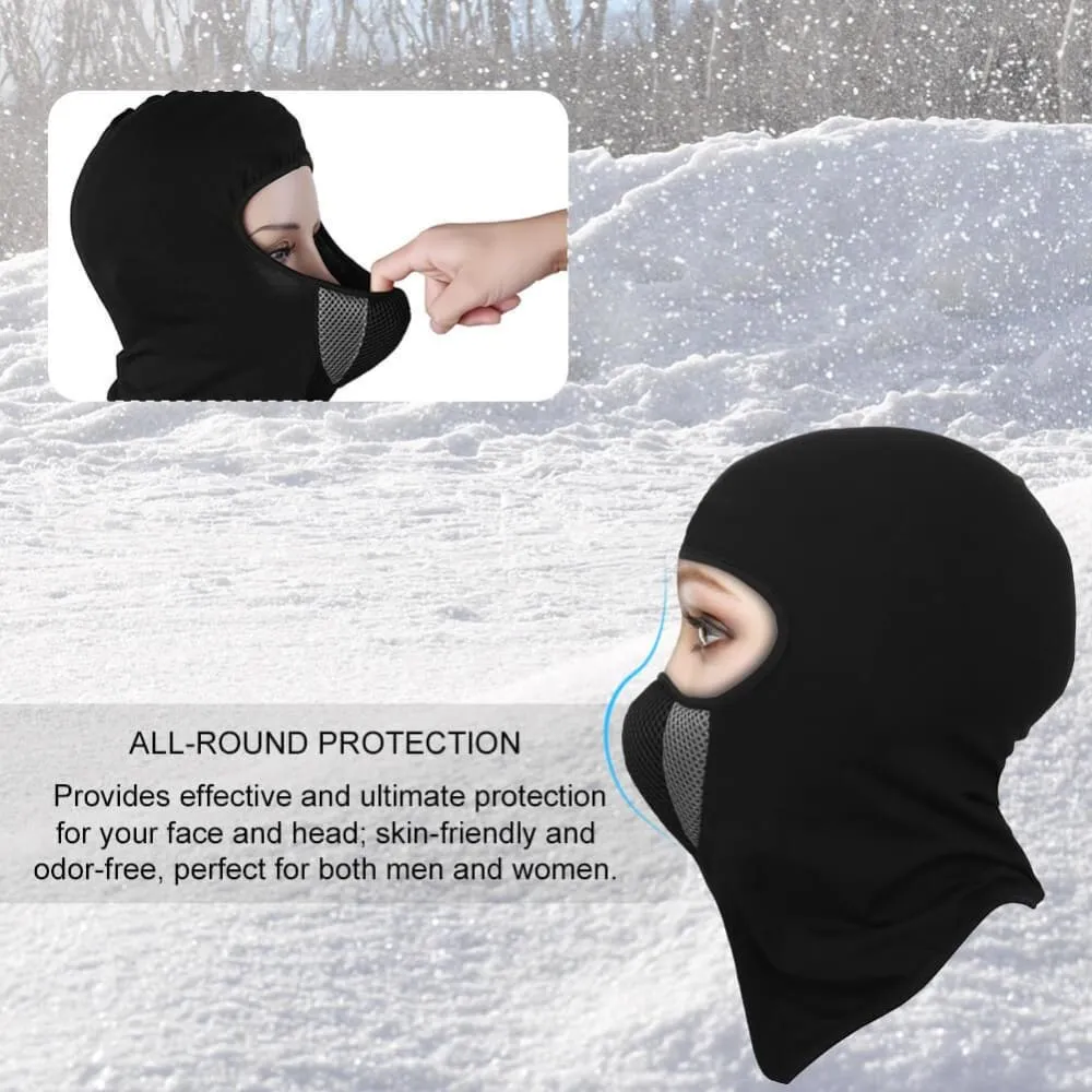 Vbiger Windproof Balaclava Motorcycle Tactical Skiing Face Mask