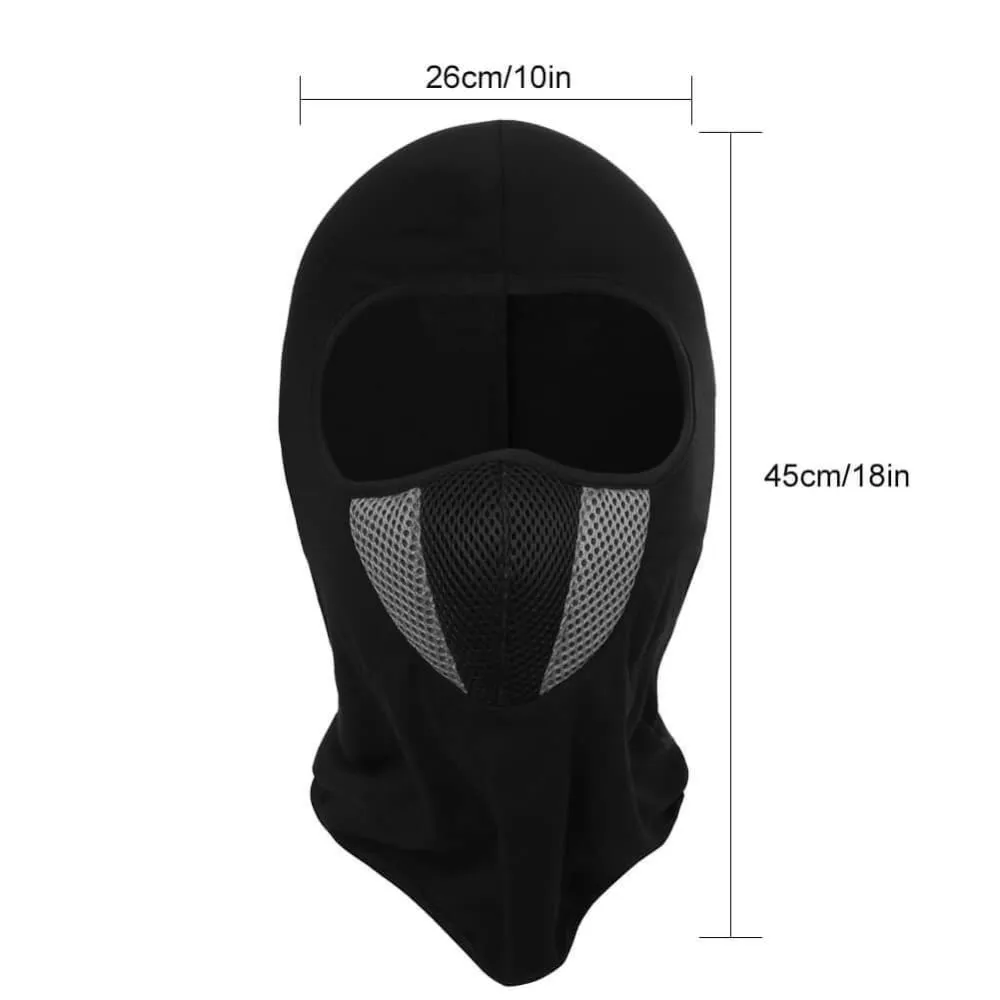 Vbiger Windproof Balaclava Motorcycle Tactical Skiing Face Mask