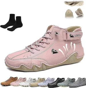 Vogany Shoes Orthopedic Sneakers for Women and Men, Vogany Shoes for Women Outdoor Comfortable Flat Waterproof and Breathable Orthopedic Shoe