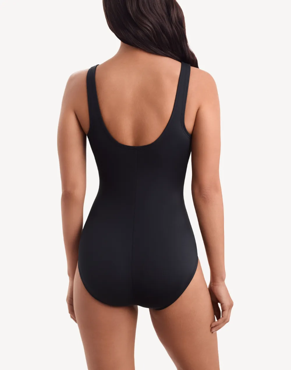 Wave Power High Neck One Piece Swimsuit