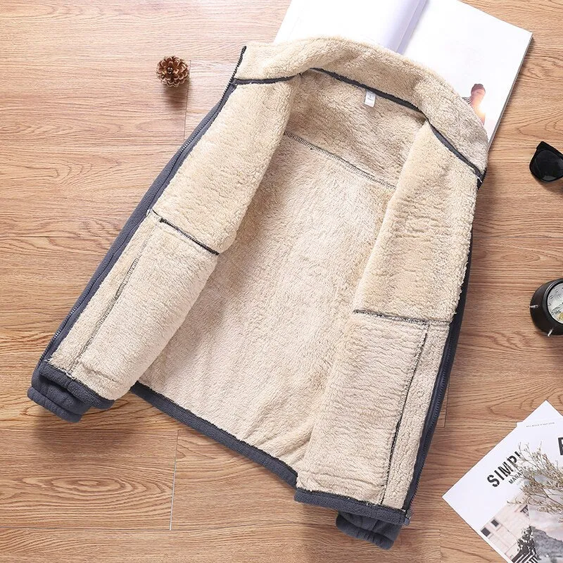 West Louis Autumn Outdoor Fleece Windproof Jacket