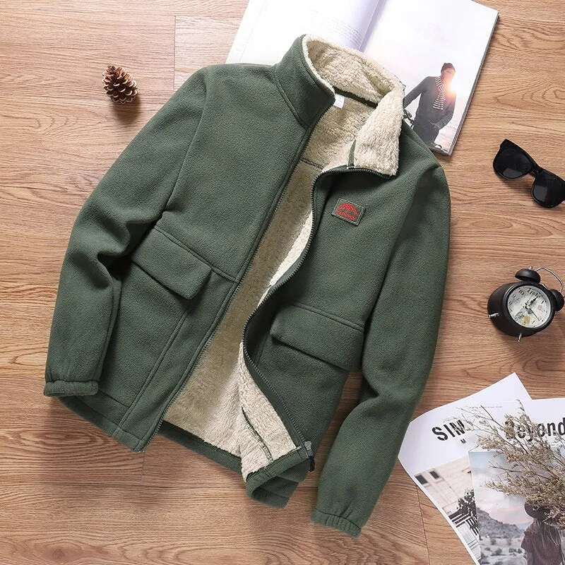 West Louis Autumn Outdoor Fleece Windproof Jacket