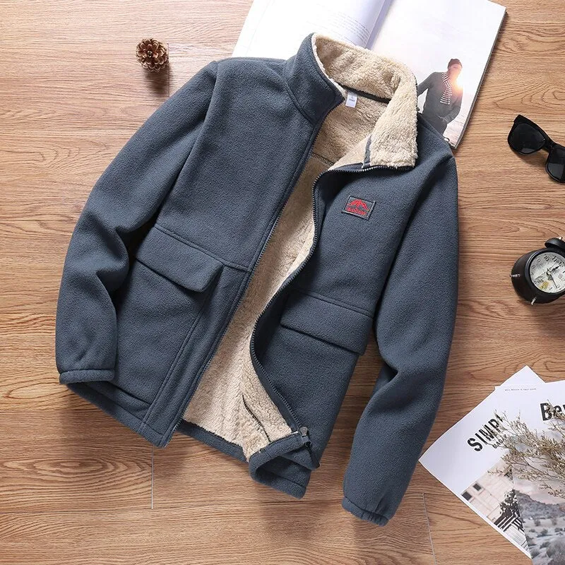 West Louis Autumn Outdoor Fleece Windproof Jacket
