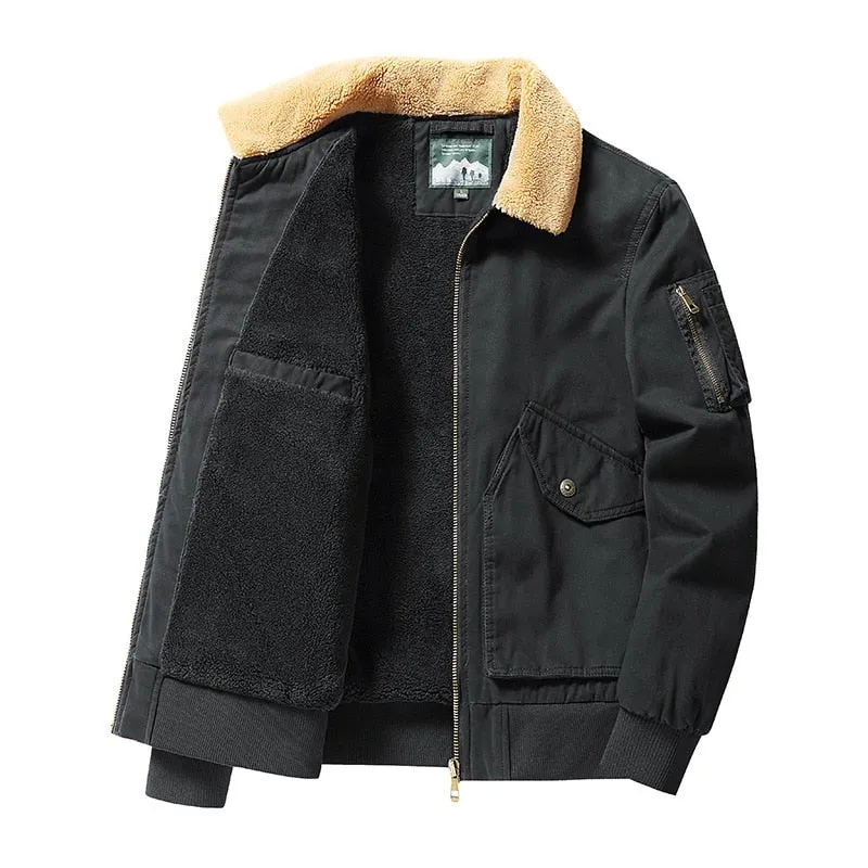 West Louis Fleece Windproof Tactical Military Jacket